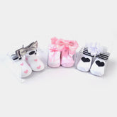 BABY GIRL SOCKS & HEADBAND PACK OF 3 GIFT SET