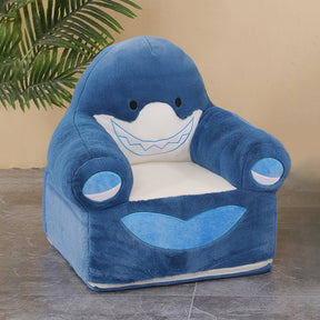 SHARK CARTOON SOFA BLUE