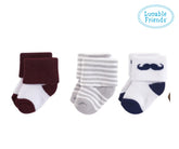 LUVABLE FREINDS PACK OF 3 SOCKS