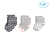 LUVABLE FREINDS PACK OF 3 SOCKS