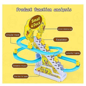 DUCK SLIDES & CLIMBS TOY TRACK SET