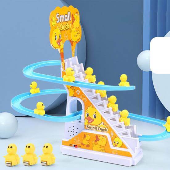 DUCK SLIDES & CLIMBS TOY TRACK SET